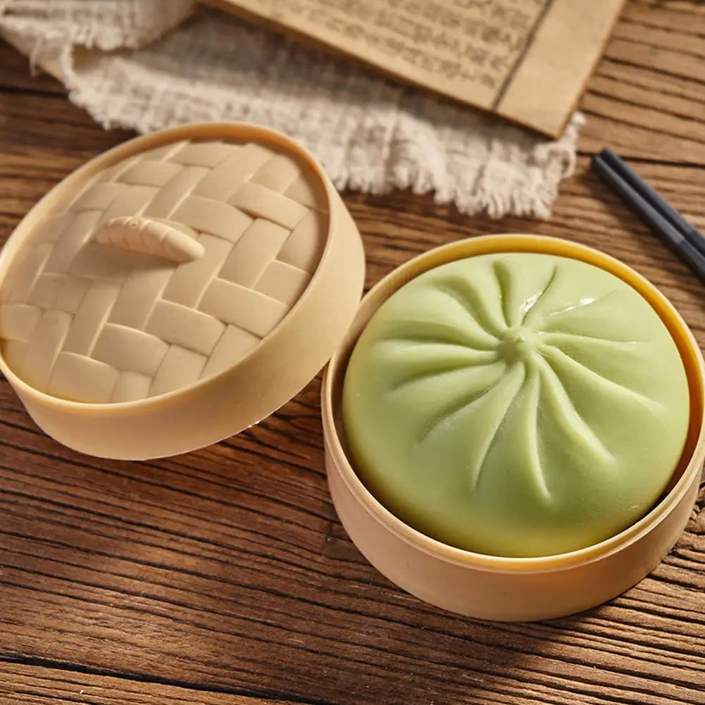 Colorful Dumpling Squishes Stress Balls Fidget Sensory Toy Simulation