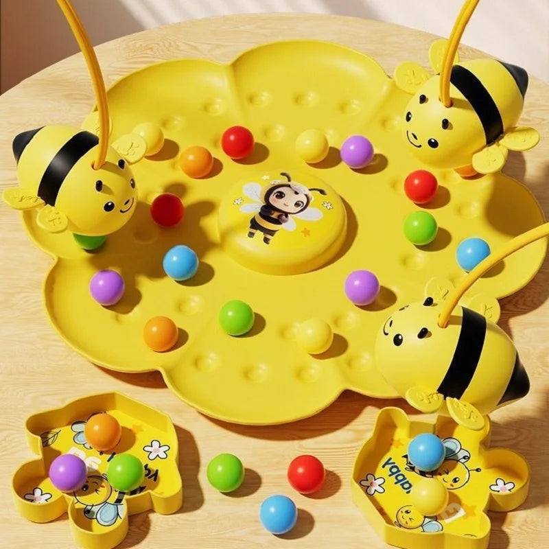 Little Bumblebee Multifunctional Board Game Puzzle Fishing Toy