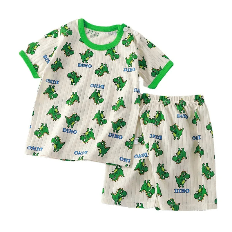 Children Clothing Set Child T-shirt Suit Summer Cotton Girls Shorts