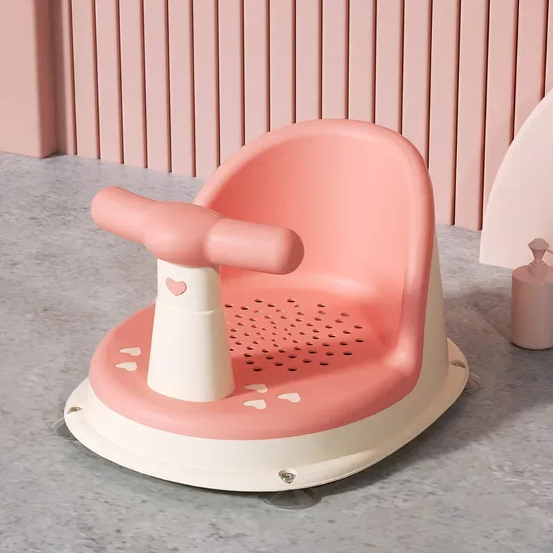 Baby Bath Seat Anti-slip with Suction Cup Shower Seat for Newborns