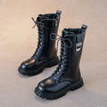 Elegant Zipper Baby Girl Casual Fashion Boots Autumn/winter Round Toe