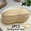 2 Styles Peanut Squishy Toy Crunchy Or Slow Rebound Food Shaped