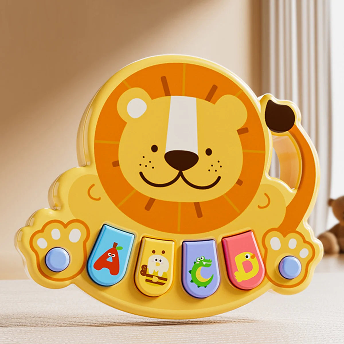 Baby Lion Music Box Toy Baby Music Enlightenment Toy Music Keyboard